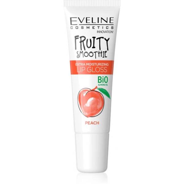 Блиск Eveline Cosmetics FRUITY SMOOTHIE PEACH 12 мл (5903416028918) - фото 1