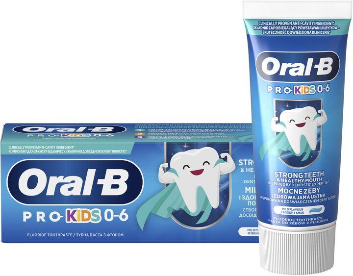 Зубна паста для дітей Oral-B Pro Kids до 6 років 50 мл (8700216089715)