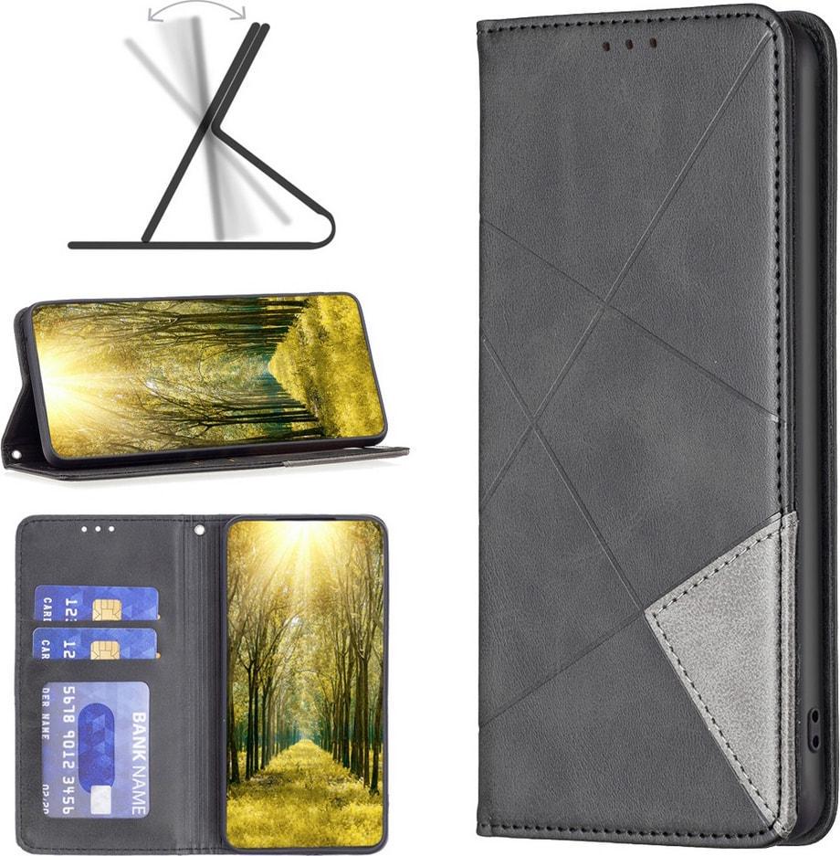 Чехол книжка SHLab Prisma Xiaomi Redmi 12 Black (36310-2B) Чехол книжка SHLab Prisma Xiaomi Redmi 12 Black (36310-2B)