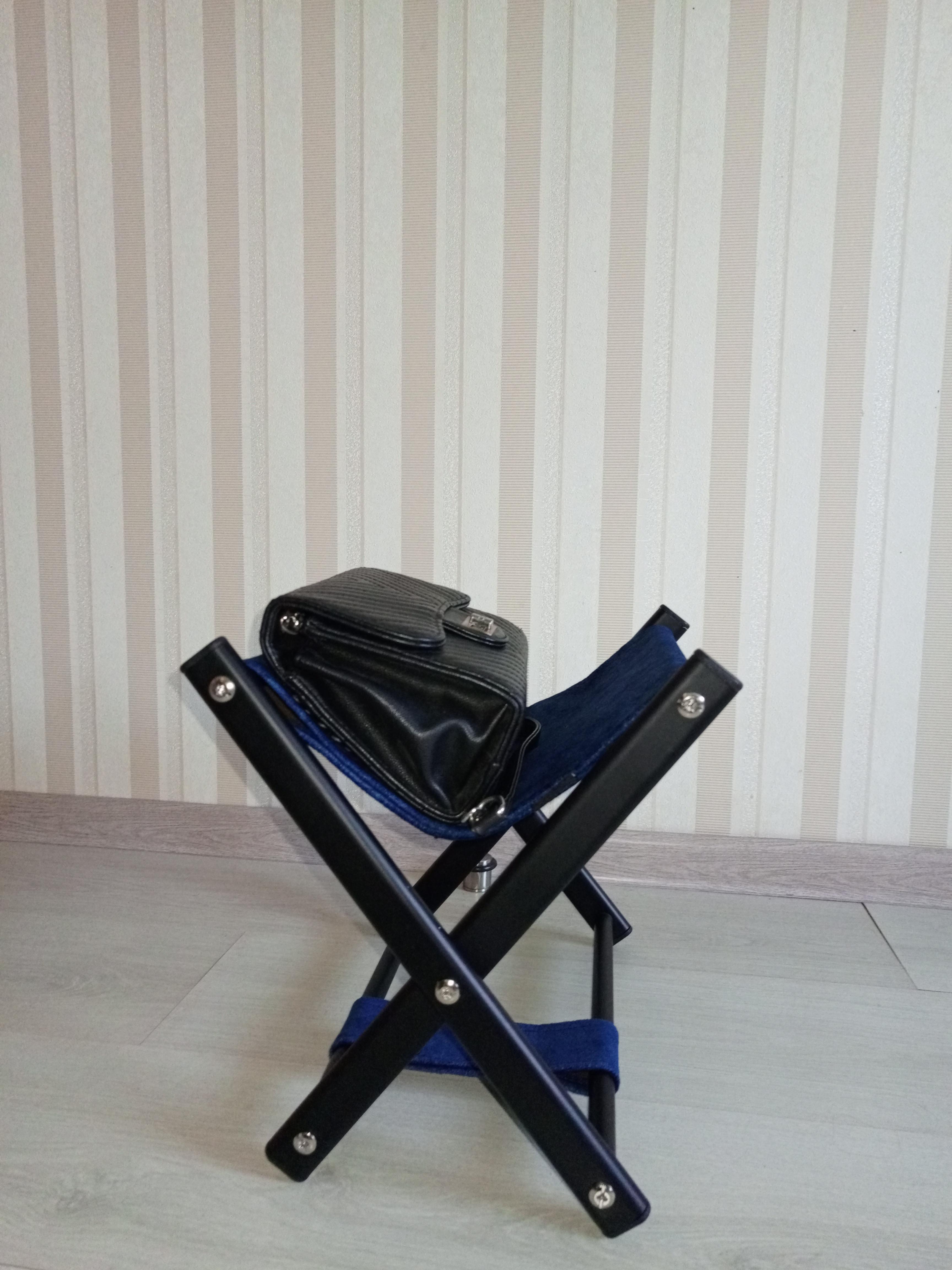 Підставка для сумки висота 31 см Синій/Чорний - фото 5 Підставка для сумки висота 31 см Синій/Чорний - фото 5