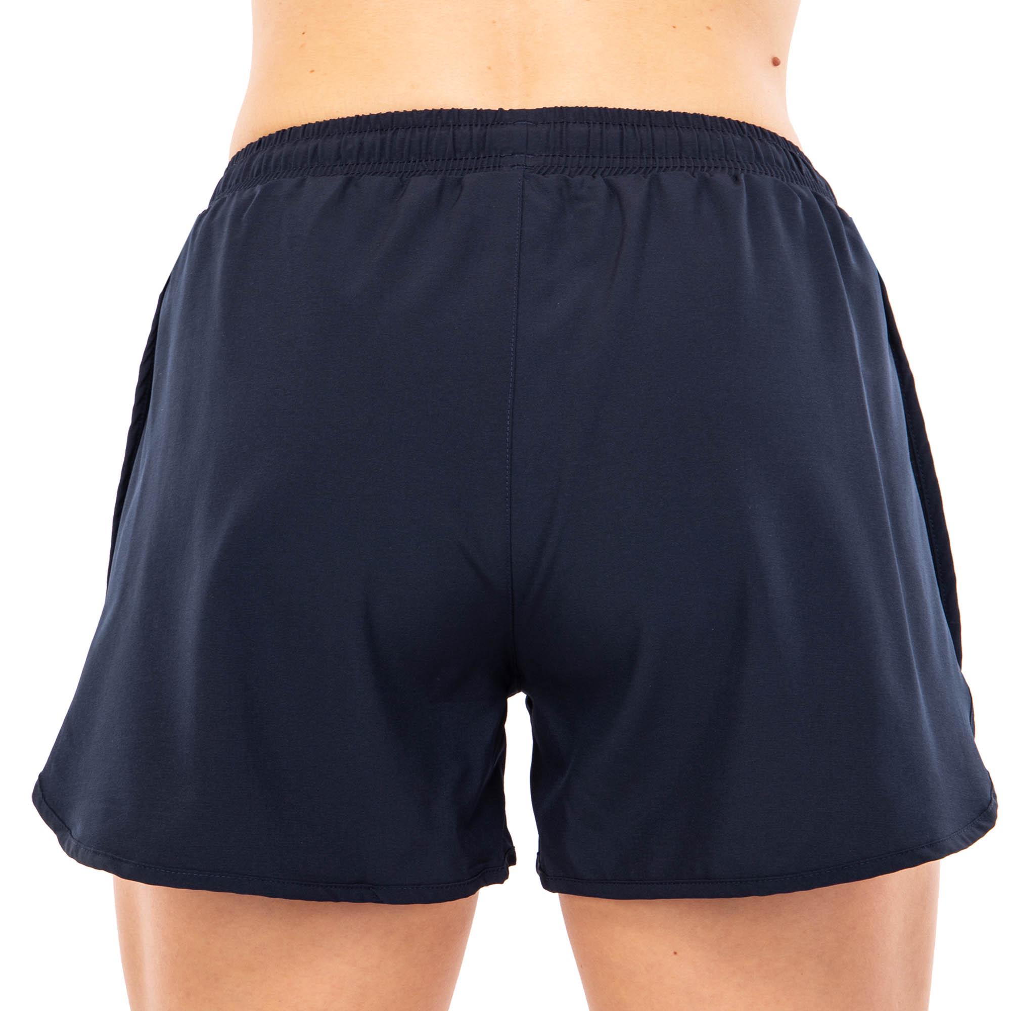 Шорти жіночі спортивні SP-Sport 12208 подвійні S Темно-синій - фото 2 Шорти жіночі спортивні SP-Sport 12208 подвійні S Темно-синій - фото 2