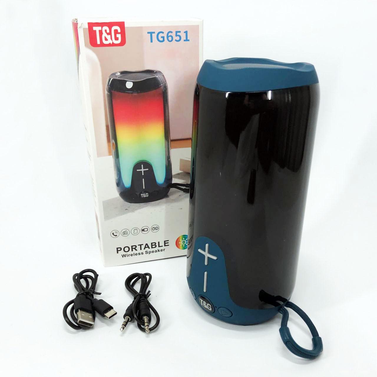 Колонка портивная Bluetooth TG651 с RGB (460698) - фото 11 Колонка портивная Bluetooth TG651 с RGB (460698) - фото 11