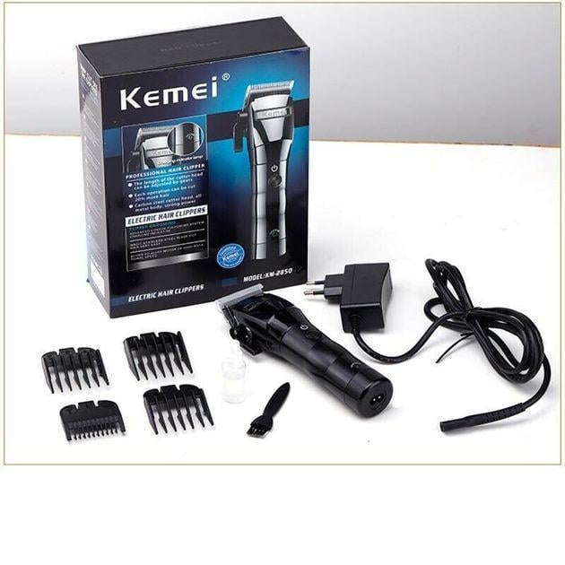 Триммер для волос и бороды Kemei KM-2850 с 4 насадками (KM-2850) - фото 3 Триммер для волос и бороды Kemei KM-2850 с 4 насадками (KM-2850) - фото 3
