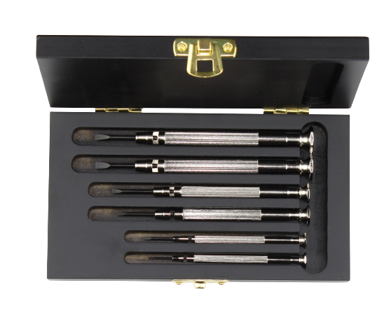 Набір викруток плоских для точних робіт Felo 24596106 1,0/1,5/1,8/2,3/2,9/3,6 CrMoV сталь (14655)