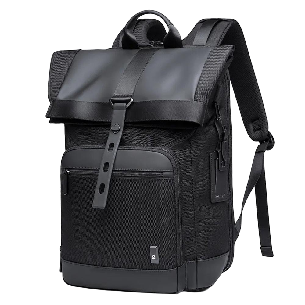 Рюкзак Bange 15,6" Rolltop Черный (G66 Black) Рюкзак Bange 15,6" Rolltop Черный (G66 Black)