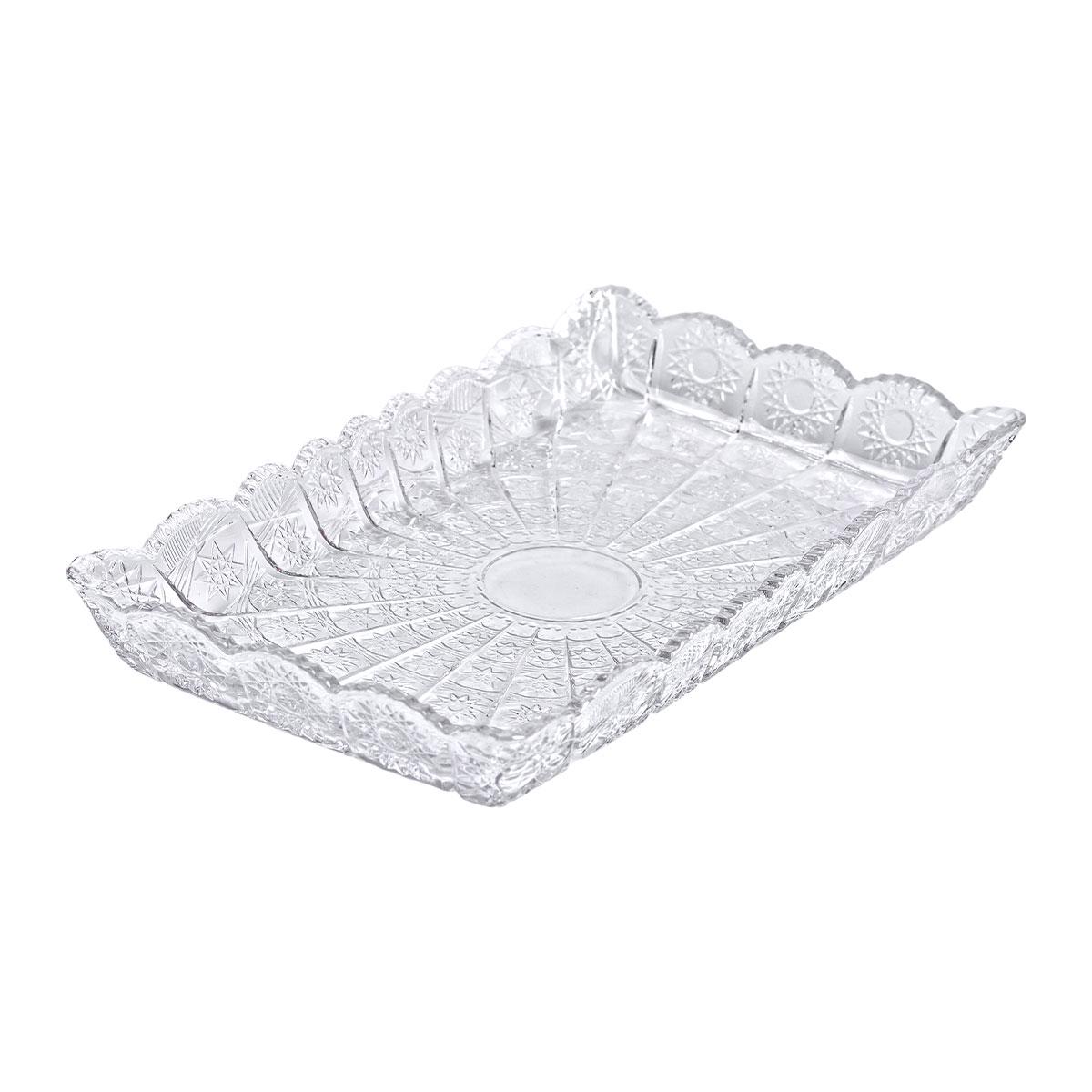 Страва для закусок Lirmartur скляна 28,6x16,5x3 см (5972) - фото 7 Страва для закусок Lirmartur скляна 28,6x16,5x3 см (5972) - фото 7