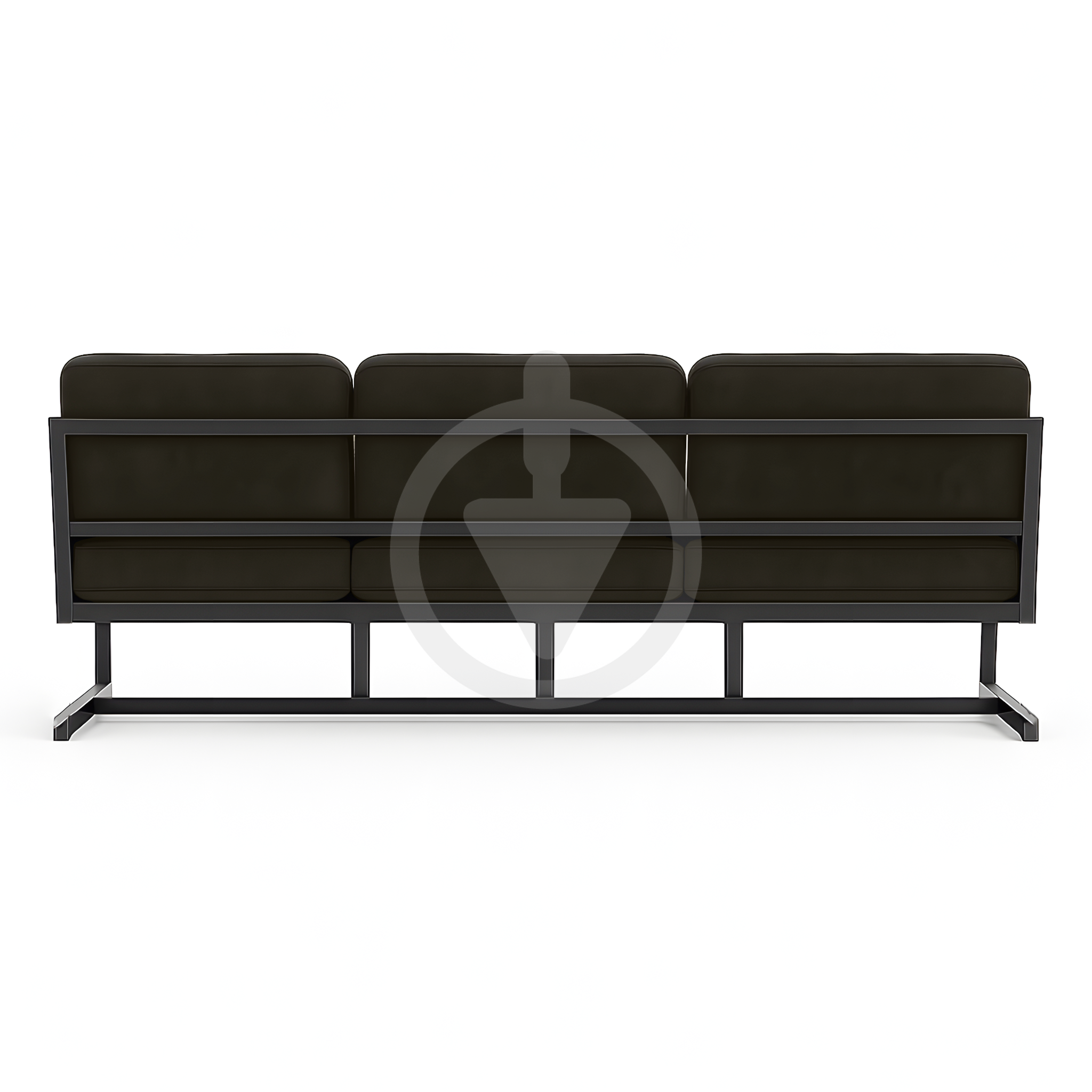 Диван металевий AVVS Атлас лофт велюр 206 см Коричневий - фото 3 Диван металевий AVVS Атлас лофт велюр 206 см Коричневий - фото 3