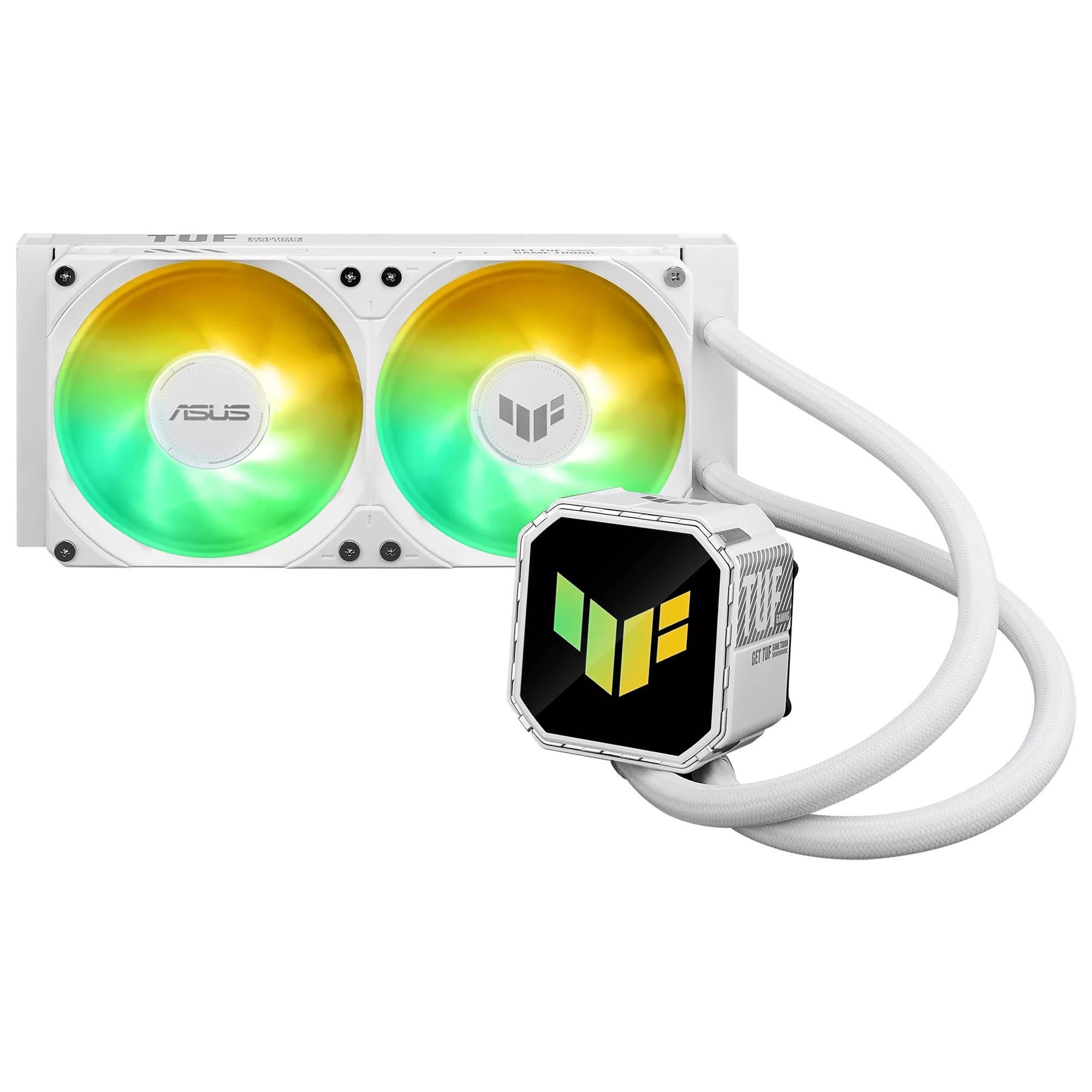 Система водяного охлаждения Asus TUF Gaming LC III 240 ARGB с вентиляторами 120 мм White (90RC01J2-B0EAY0)