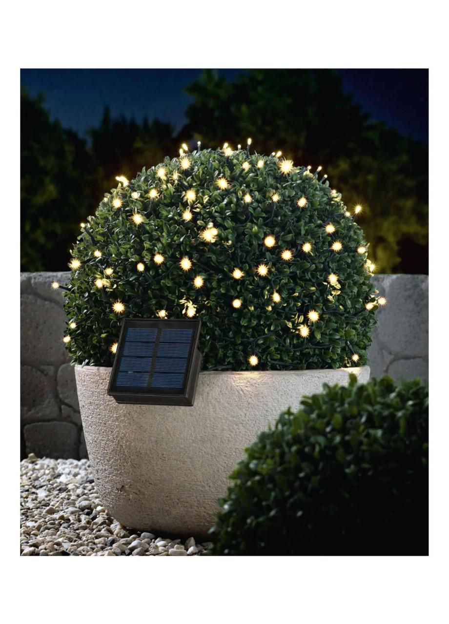Гирлянда уличная Livarno Home 100 LED на солнечной батарее с таймером и датчиком сумерек (P1-00215-1)