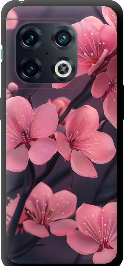 Чохол на OnePlus 10 Pro Пурпурова сакура (6075b-2588-42517)
