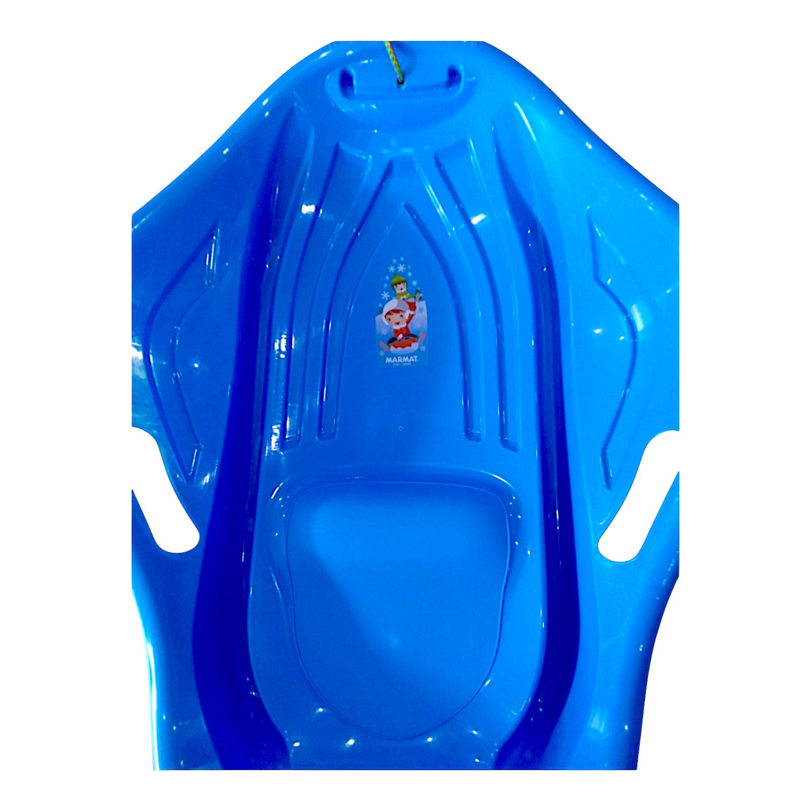 Санки-ледянка детские Marmat Мушля с ручками Синий (11149) - фото 5 Санки-ледянка детские Marmat Мушля с ручками Синий (11149) - фото 5