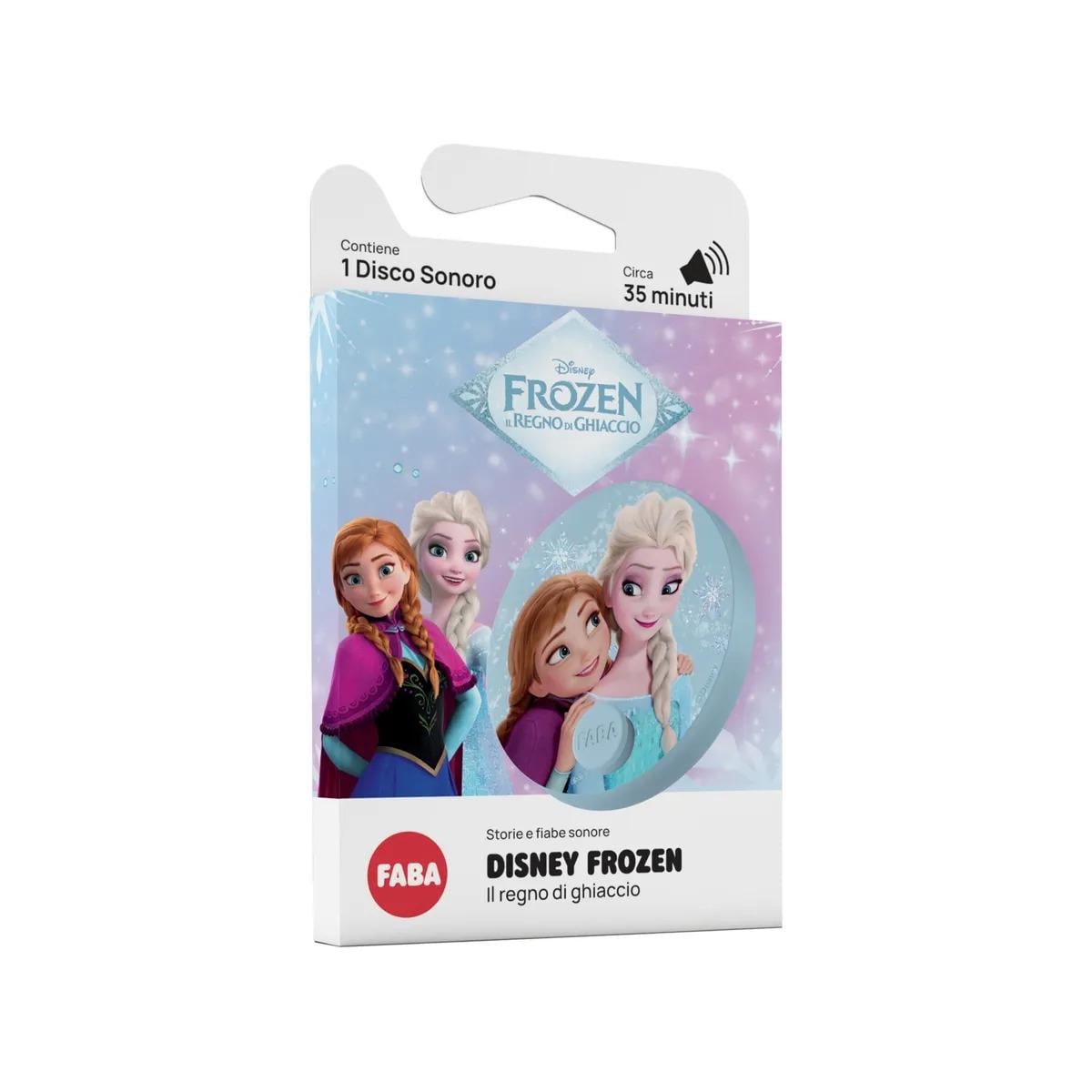 Інтерактивна іграшка аудіодиск Крижане серце FABA Disney Frozen італійською мовою для FABA та FABA+ (SKU-350)