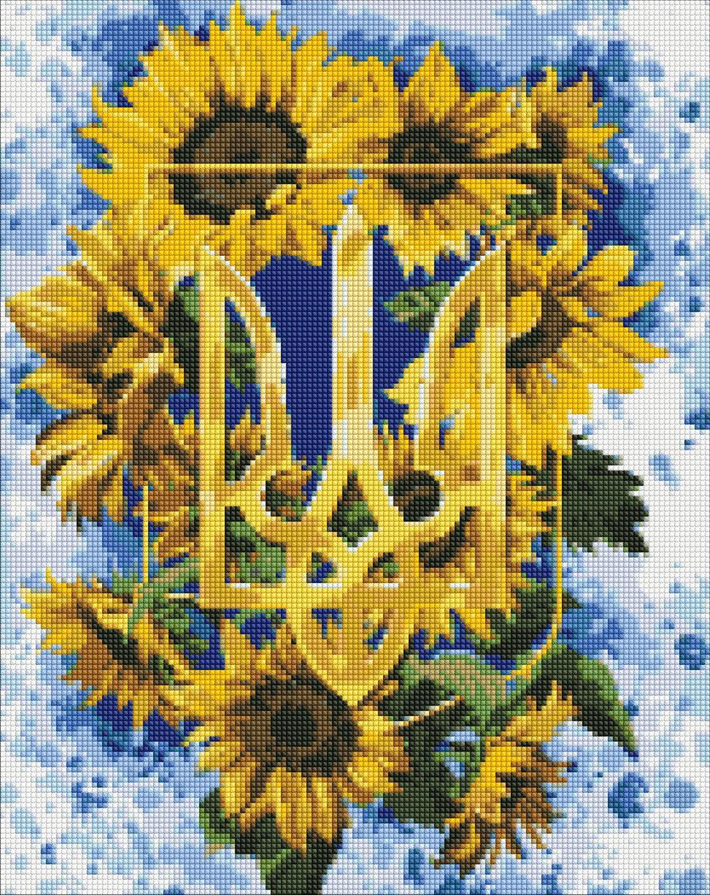 Алмазная мозаика/вышивка Ideyka Солнечный трезубец 40х50 см (AMO 7504)