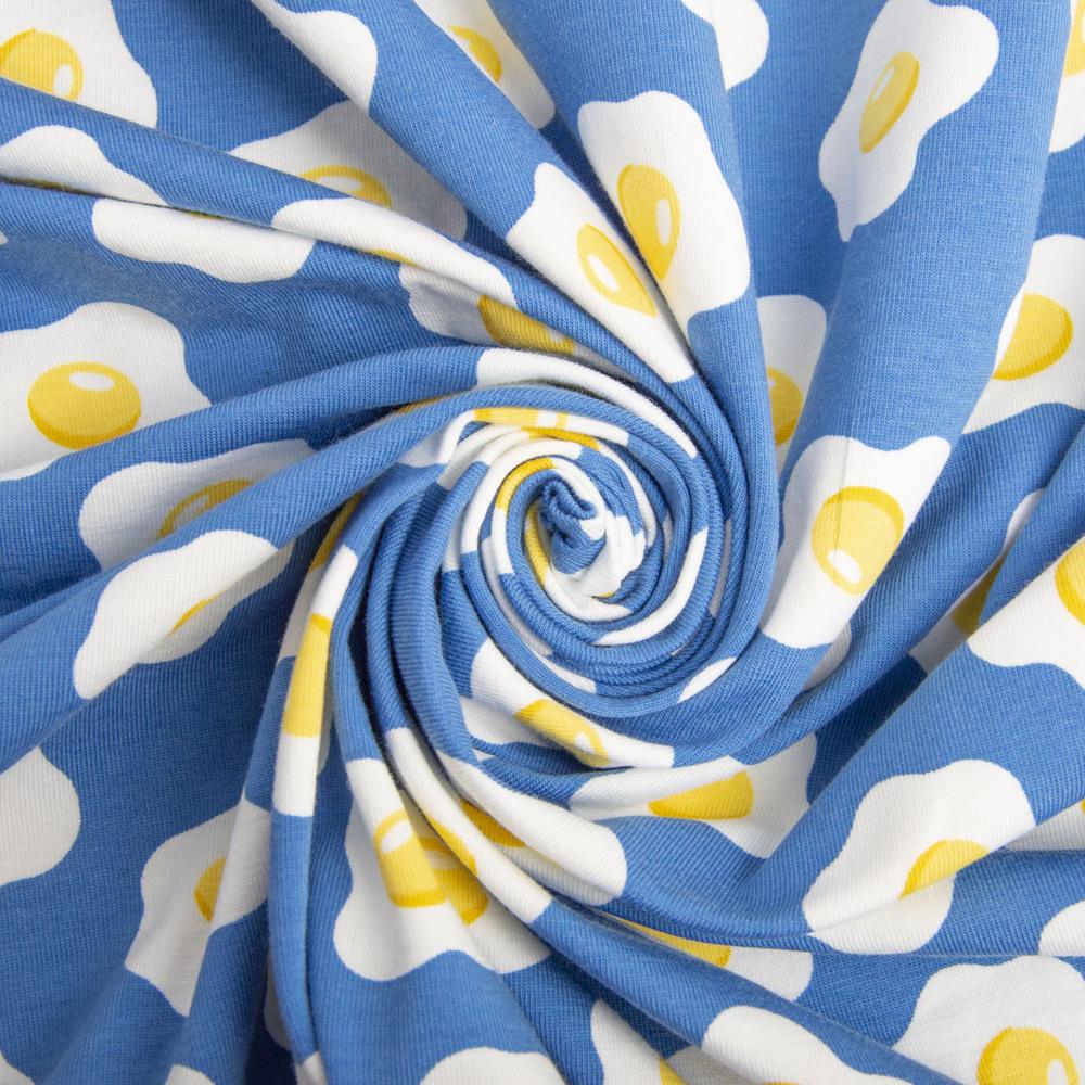 Ткань трикотажная Яичница 170 г/м2