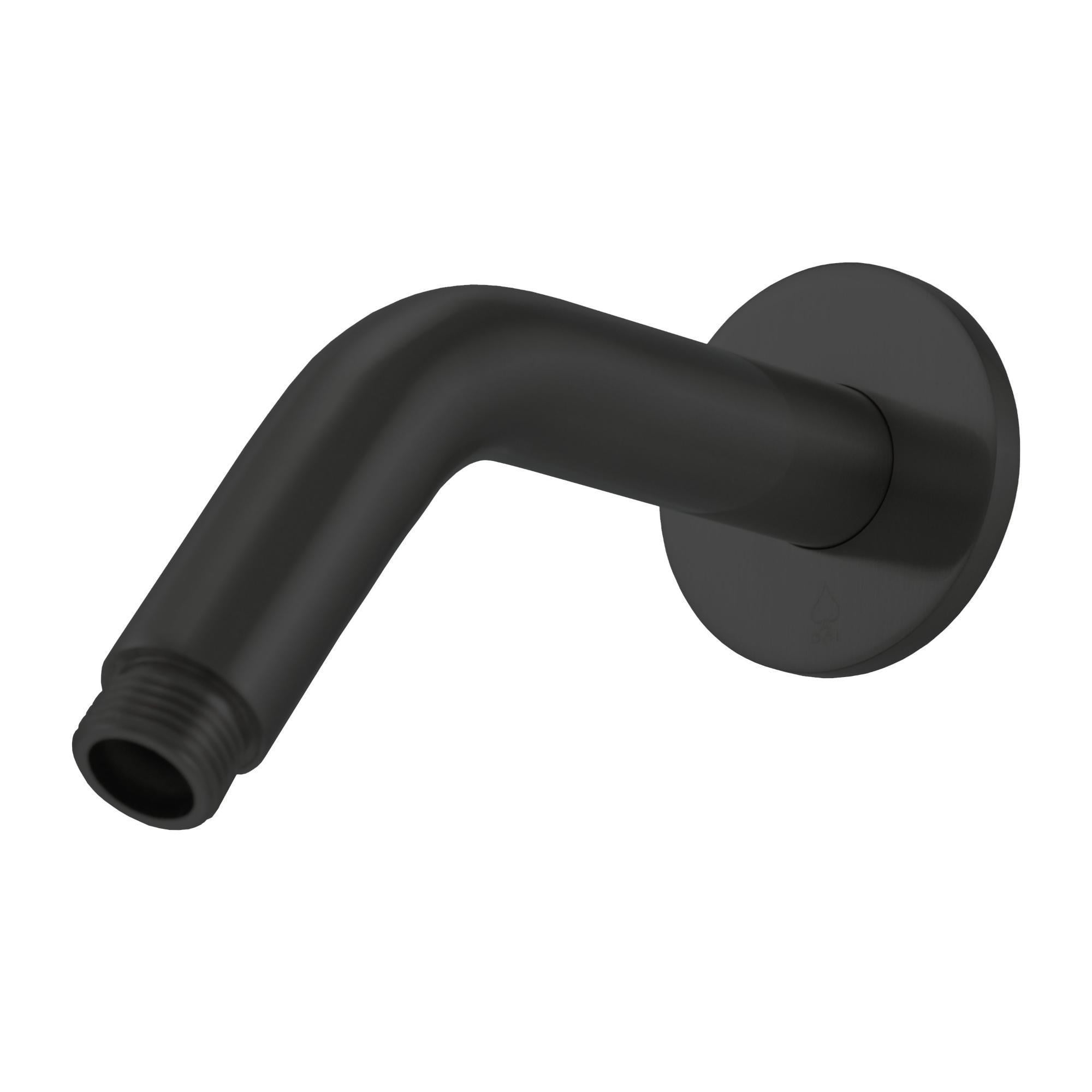 Кронштейн для верхнего душа BAI латунный настенный круглый 15х2х2 см Черный (0452)