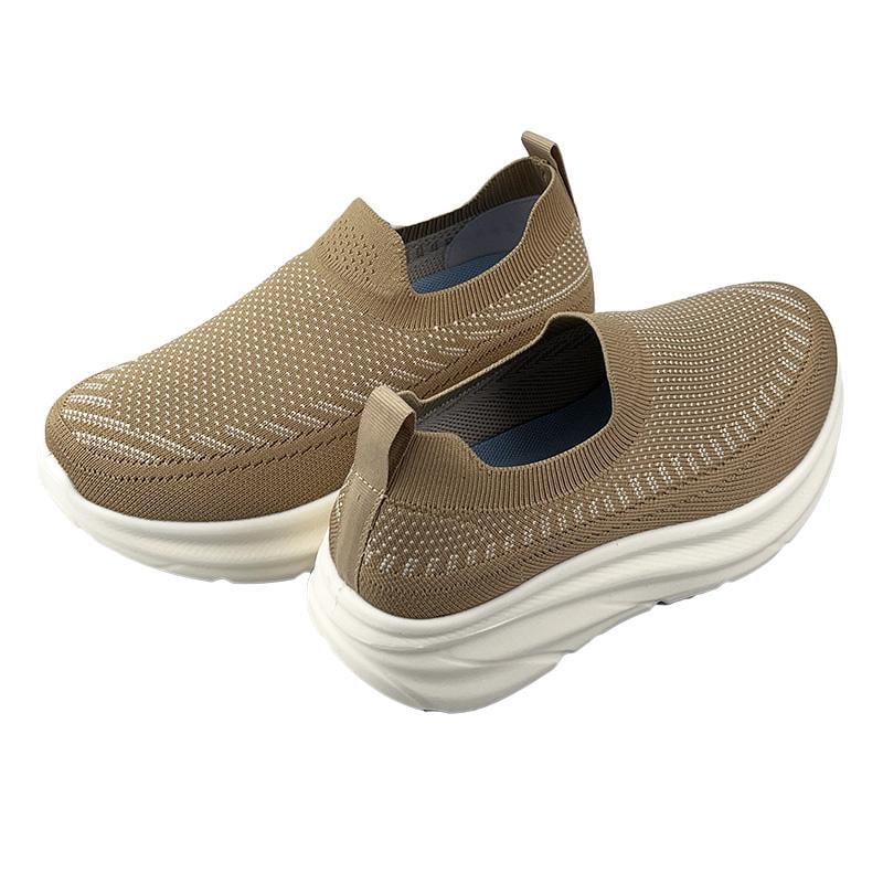 Кроссовки женские текстиль 2322-3 p. 38 24,5 см Коричневый - фото 3