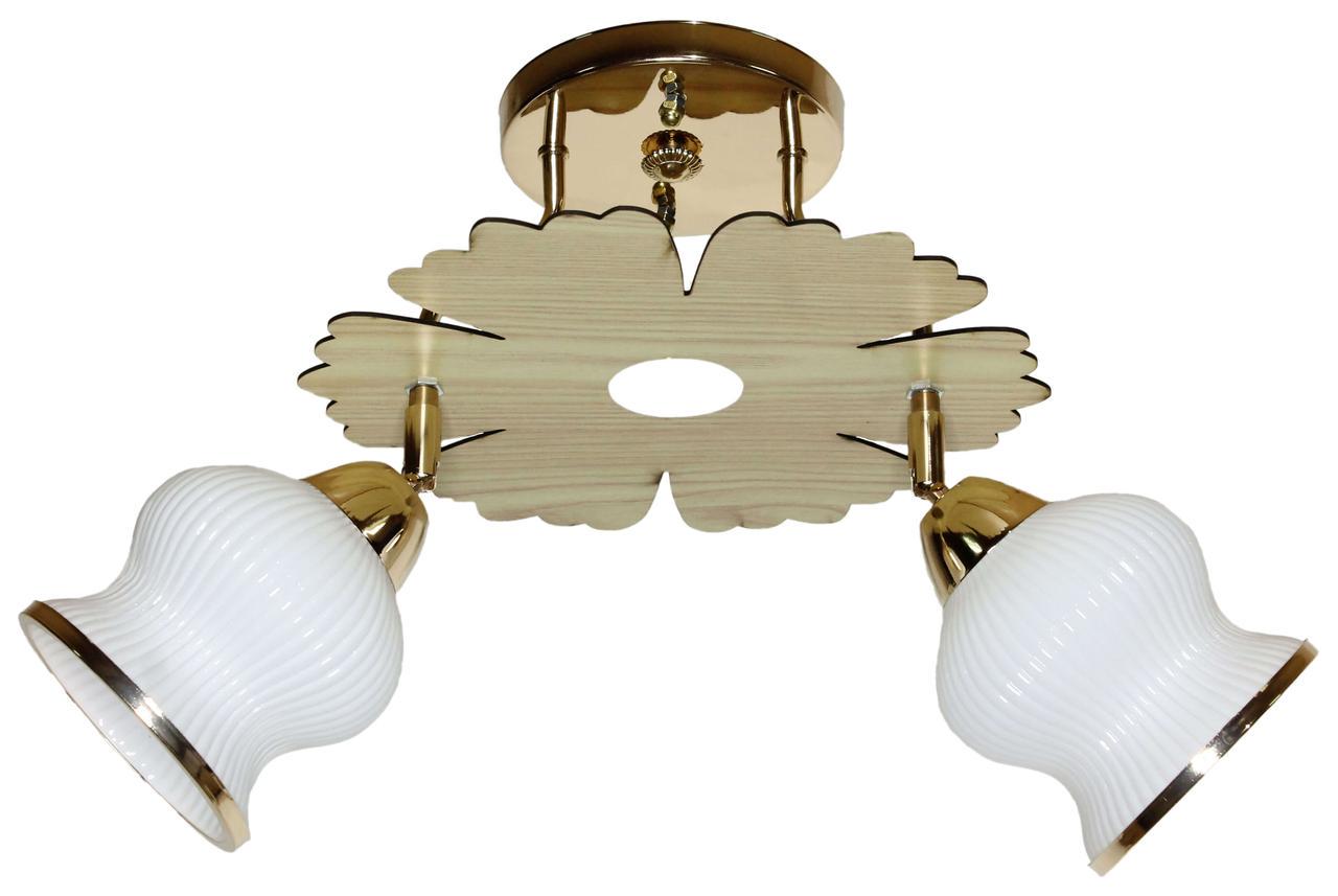 Люстра Svlight двухламповая поворотная 5018/2 Золотой (1033927560)