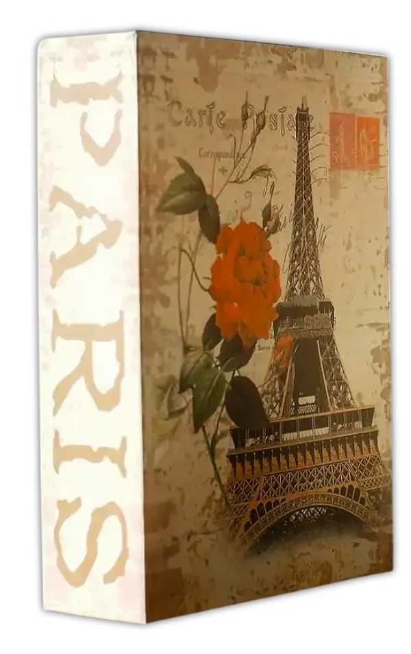 Книга сейф на кодовом замке Париж 24 см (1855/P)
