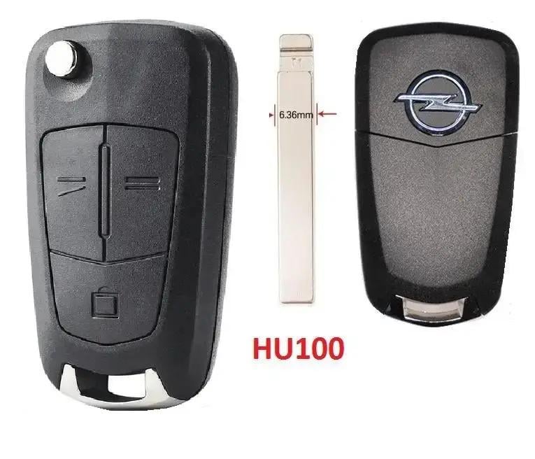 Корпус викидного автоключа для Opel KS02E (400494) - фото 2 Корпус викидного автоключа для Opel KS02E (400494) - фото 2