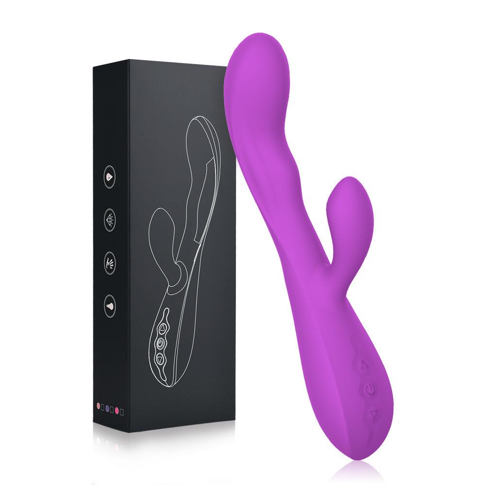 Вибратор Rabbit Vibe с подогревом и клиторальной стимуляцией Фиолетовый (Purple_OL-SX58) Вибратор Rabbit Vibe с подогревом и клиторальной стимуляцией Фиолетовый (Purple_OL-SX58)