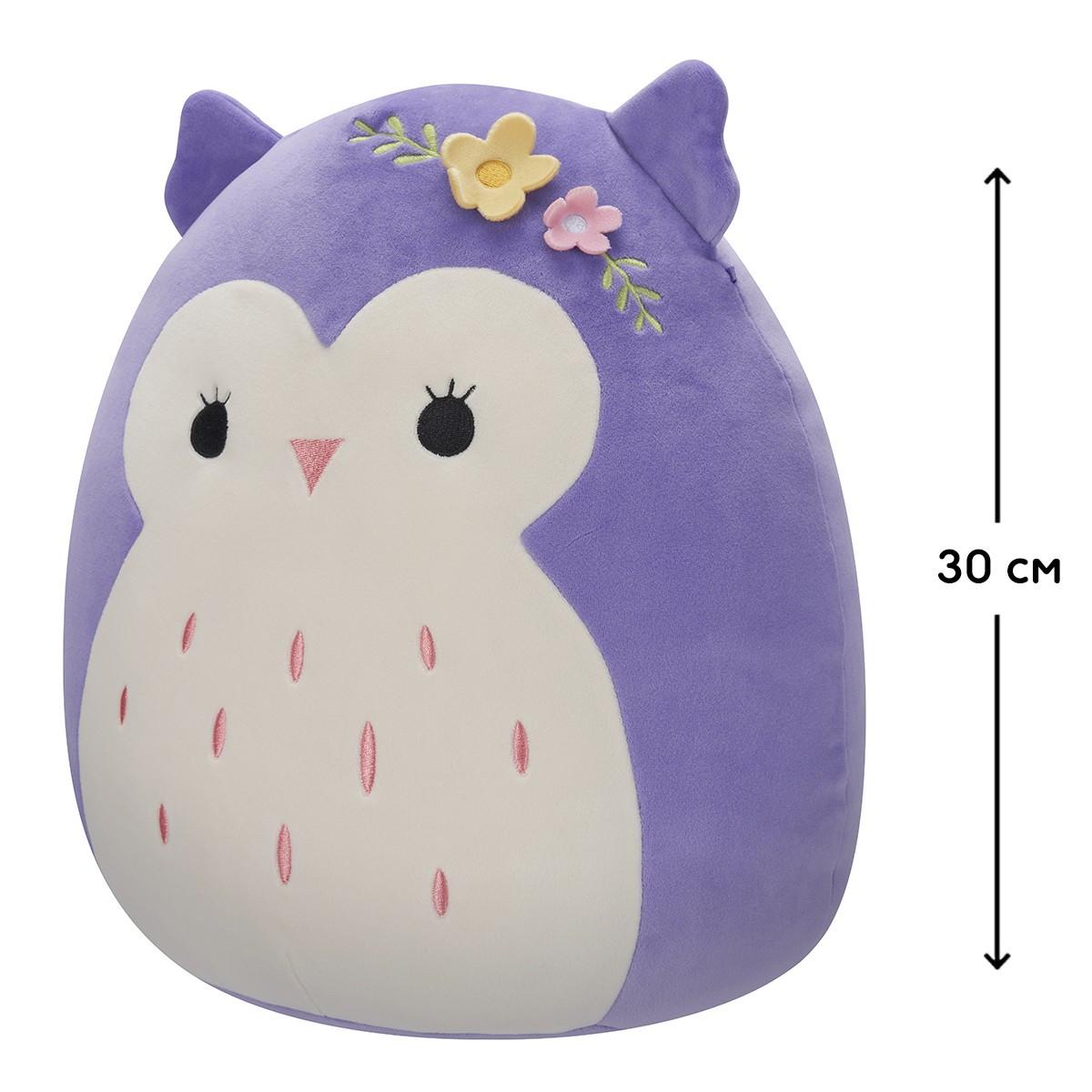 М'яка іграшка Squishmallows Сова Холлі 30 см (25898068) - фото 2