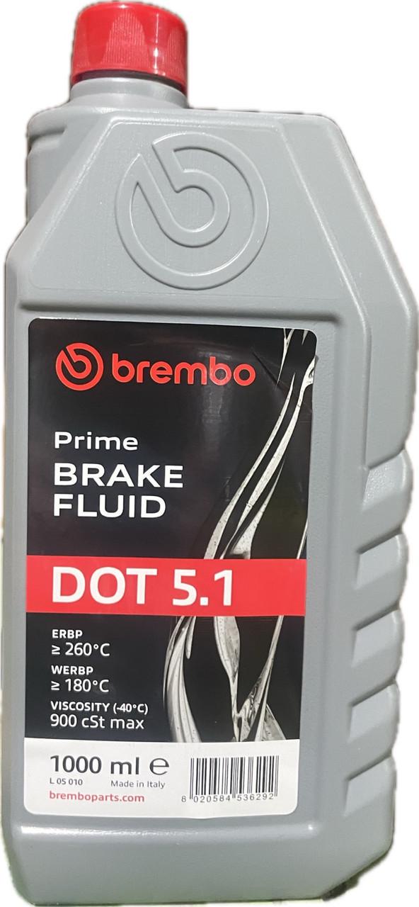 Гальмівна рідина Brembo DOT-5.1 1 л (L05010)