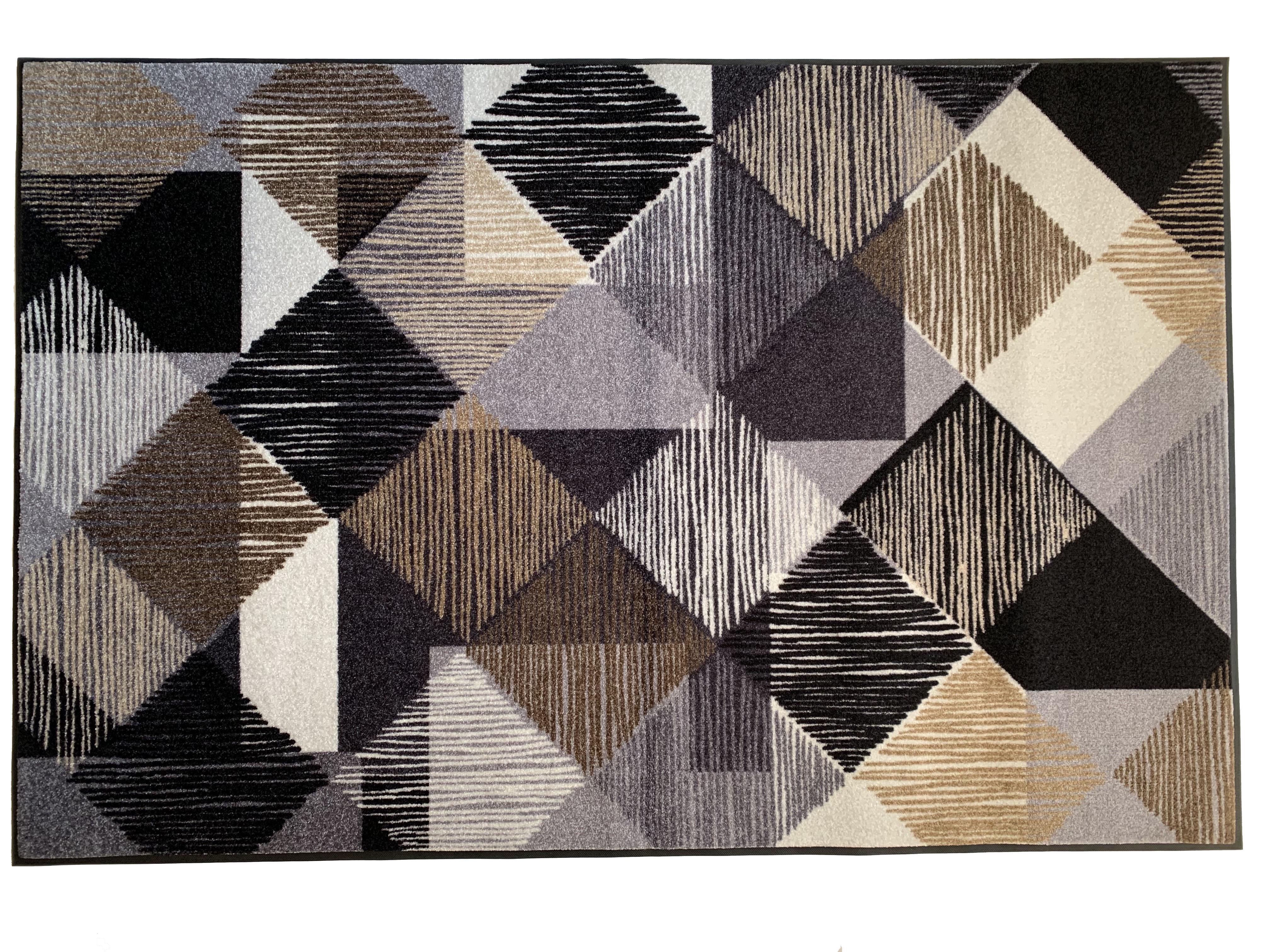 Брудозахистний килим Kleen-Tex Lines and Boxes 115x175 см (060345)