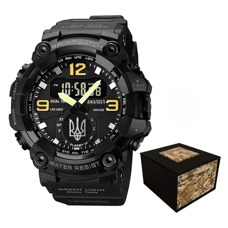 Наручные часы Awarder 003 Трезубец серебро Black (403) Наручные часы Awarder 003 Трезубец серебро Black (403)