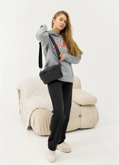 Сумка жіноча екошкіра водостійка Чорний (2618898871) - фото 10 Сумка жіноча екошкіра водостійка Чорний (2618898871) - фото 10