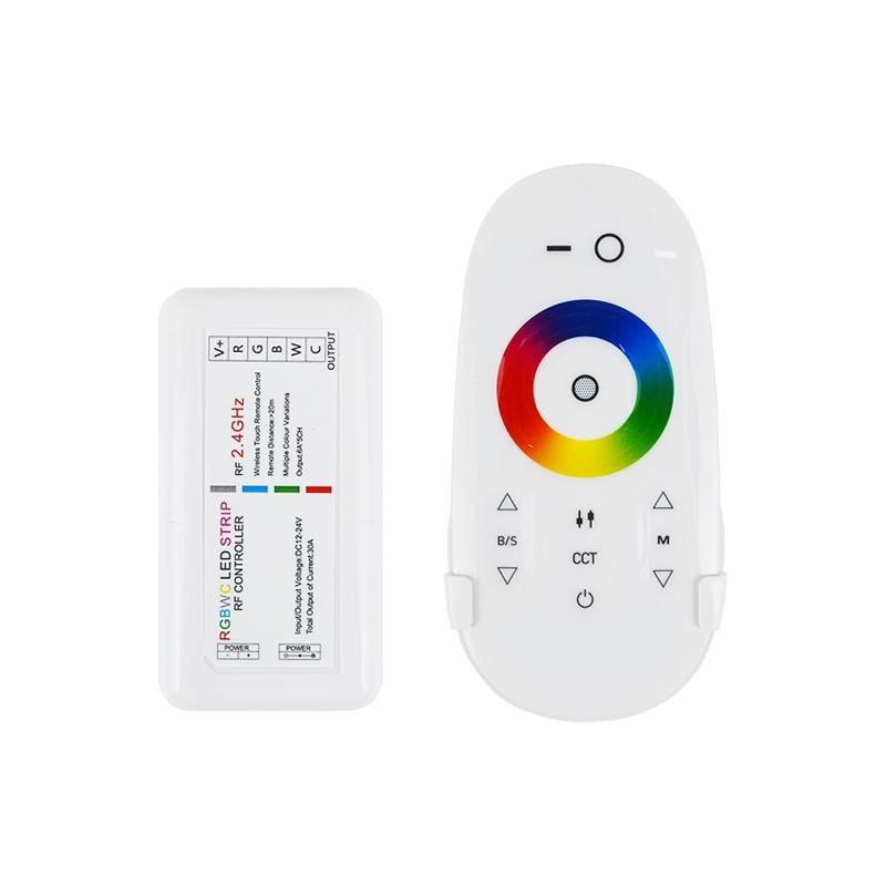 Контролер Prolum RGB/CCT Full-TOUCH 18А Білий (29014771)