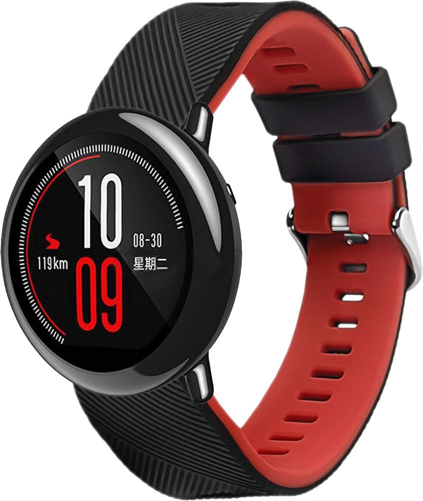 Ремешок Luminic для Amazfit Pace Black/Red (26668-44) Ремешок Luminic для Amazfit Pace Black/Red (26668-44)