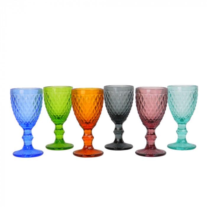 Набор рюмок Art Rhombus small VB26 стекло 6 шт. (DR000089)