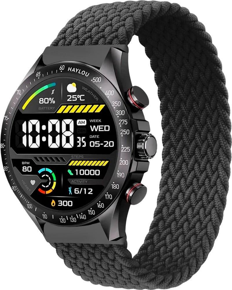 Ремешок Solo Loop для Haylou Solar Pro LS18 145 мм Black (40868-2B)