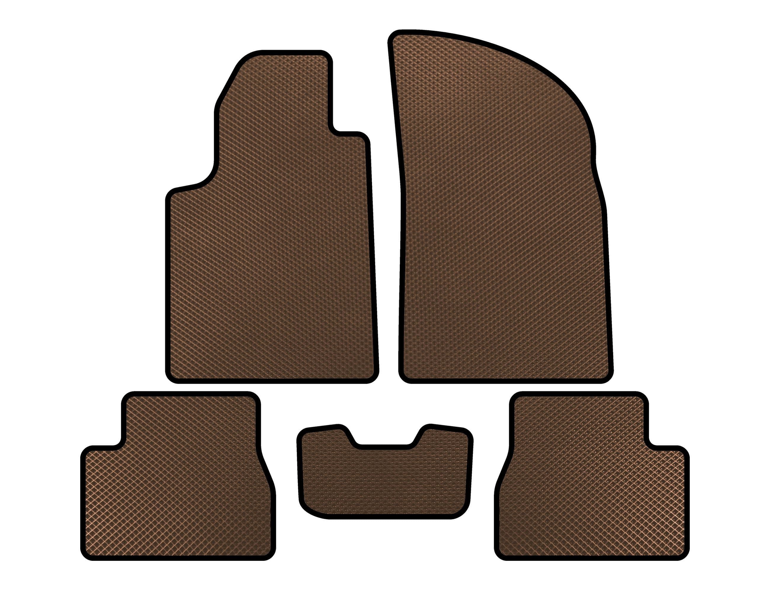 Коврики Digital Designs EVA для Citroen C-3 2002-2009 гг. этилвинилацетат Коричневый (141504)