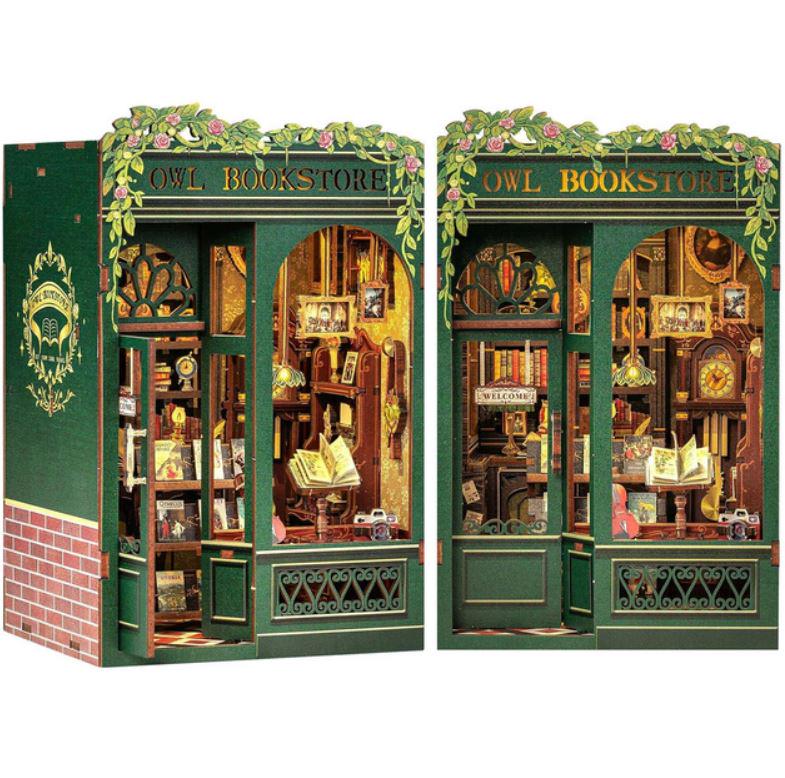 Румбокс книжный 3D DIY CuteBee Бук Нук Британский книжный магазин - фото 5