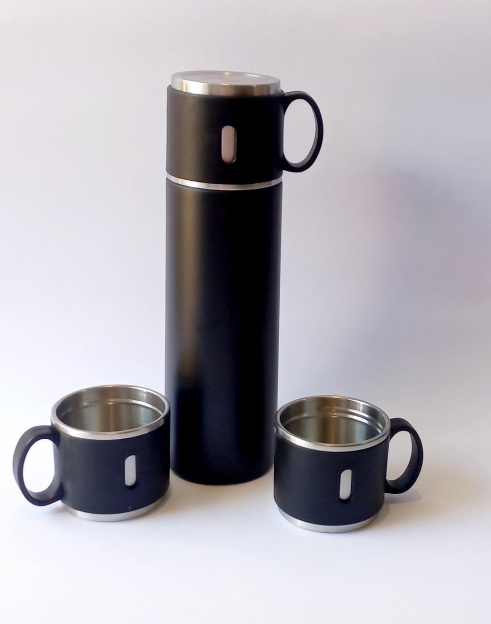 Термос VF-500 0,5л и 3 кружка