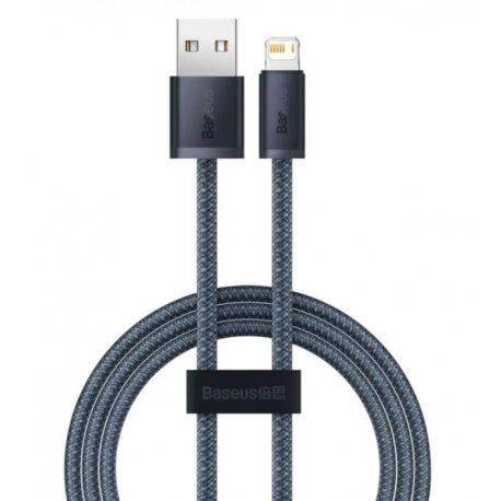 Кабель BASEUS Dynamic Series Fast Charging USB to iP 2,4 1 м Grey (CALD000416)