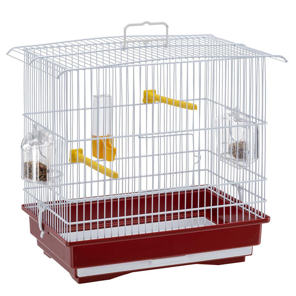 Клетка для канареек и маленьких экзотических птиц GIUSY 39x26xh 37 см (A-036594) Клетка для канареек и маленьких экзотических птиц GIUSY 39x26xh 37 см (A-036594)