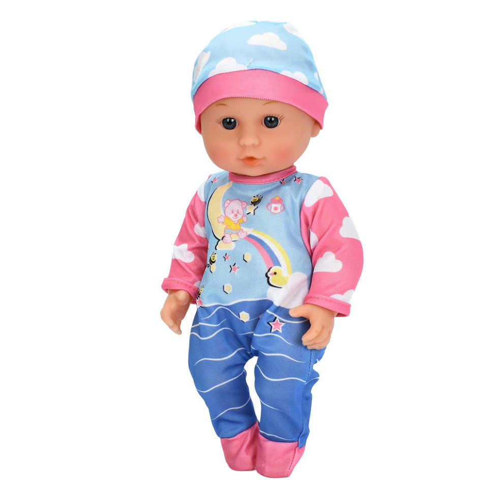 Пупс-хлопчик інтерактивний 4 пісні українською з пляшечкою 30 см (34089721)