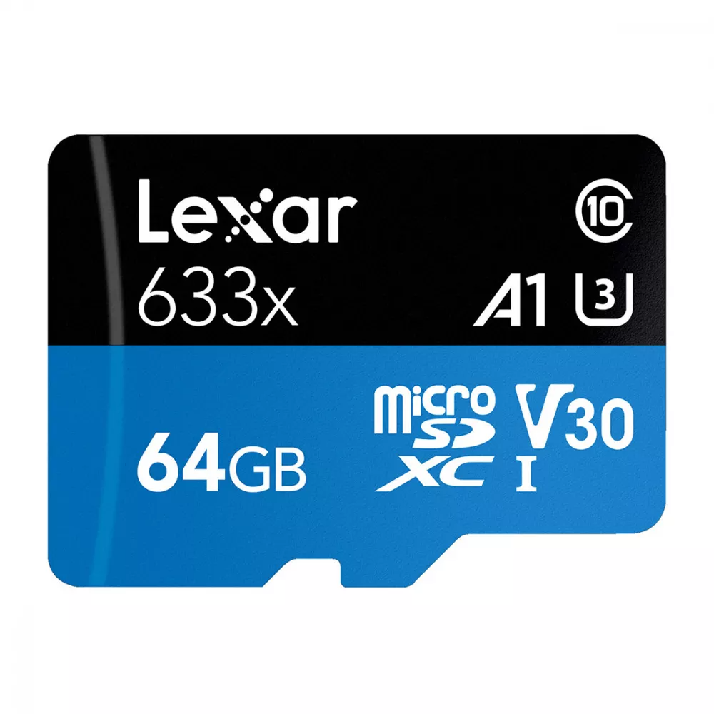 Карта пам'яті Lerax Micro SDXC Card 633x Class 10 UHS-I U3 64 Gb (547206) - фото 2