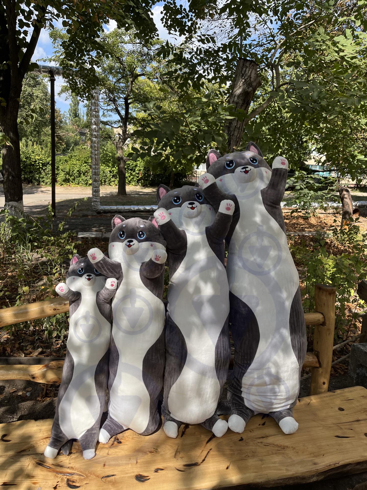 М'яка іграшка антистрес Кіт Батон 110 см - фото 2