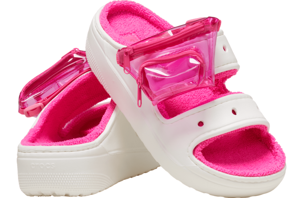 Шльопанці жіночі утеплені Crocs Classic Cozzzy Crush р. 37-38 Рожевий (20025)