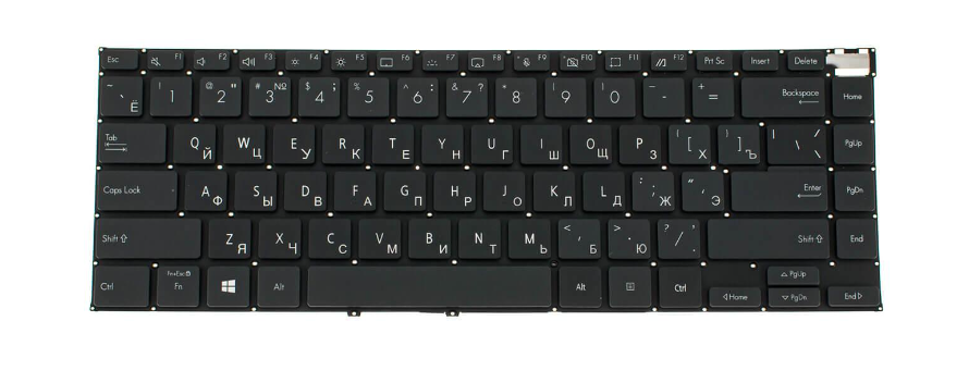 Клавиатура для ноутбука Asus BX5400ZB с подсветкой клавиш (0KNB0-4602RU00)