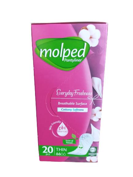 Прокладки щоденні Molped Pantyliner cottony softness scent of nature 20 шт. (120268)