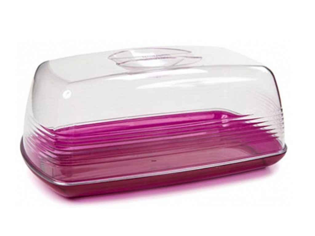 Хлебница Berossi настольная Fresh Гранатовый (1955416747)