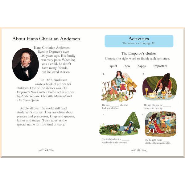 Книга Usborne "The Emperor's New Clothes with activities and free audio" Hans Christian Andersen/Mairi Mackinnon (ISBN:9781474924603) - фото 4