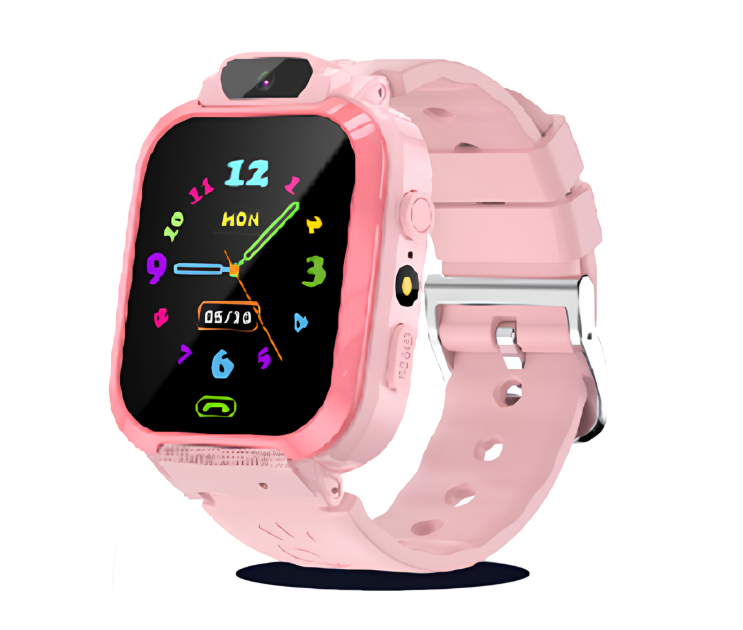 Смарт-годинник дитячий Smart Watch S12 з відеодзвінком GPS SIM-карта Pink (18577)