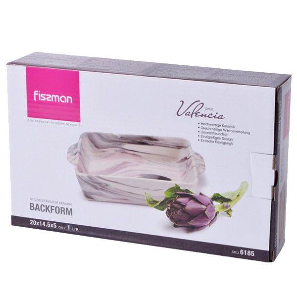 Форма для запекания Fissman Valencia 1 л 20x14,5х5 см прямоугольная (6185) - фото 3 Форма для запекания Fissman Valencia 1 л 20x14,5х5 см прямоугольная (6185) - фото 3