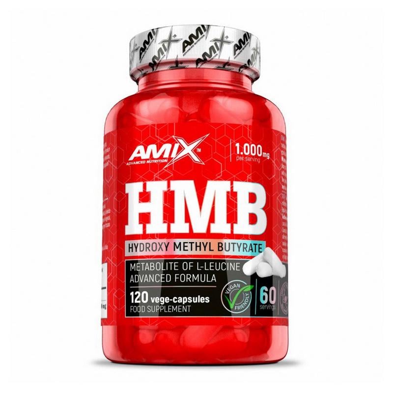 Антикатаболик AMIX HMB 1000 мг 120 вег. капс. 60 порций