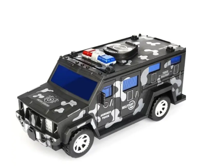 Дитяча скарбничка-сейф Поліцейська машина 28х13х12,5 см (YJ388-60) Дитяча скарбничка-сейф Поліцейська машина 28х13х12,5 см (YJ388-60)